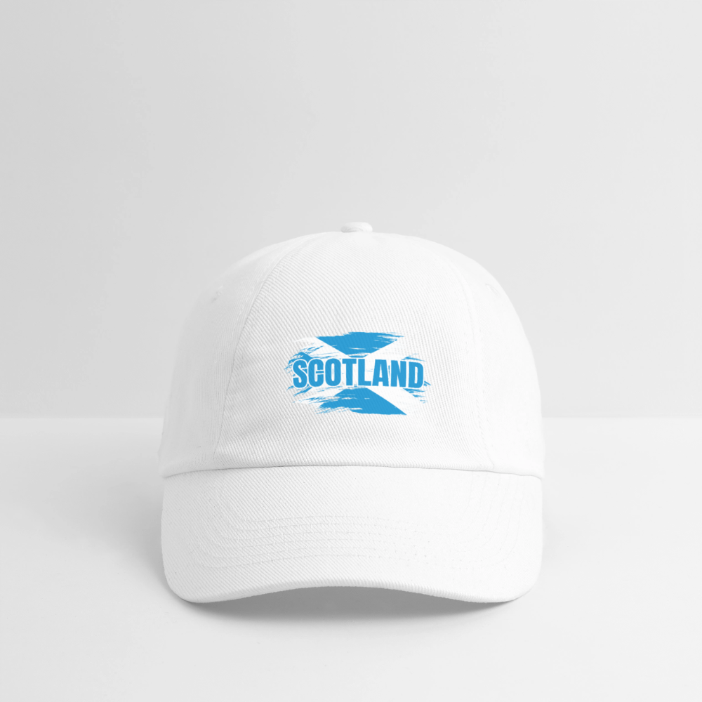 Scotland Baseball Cap - white/white