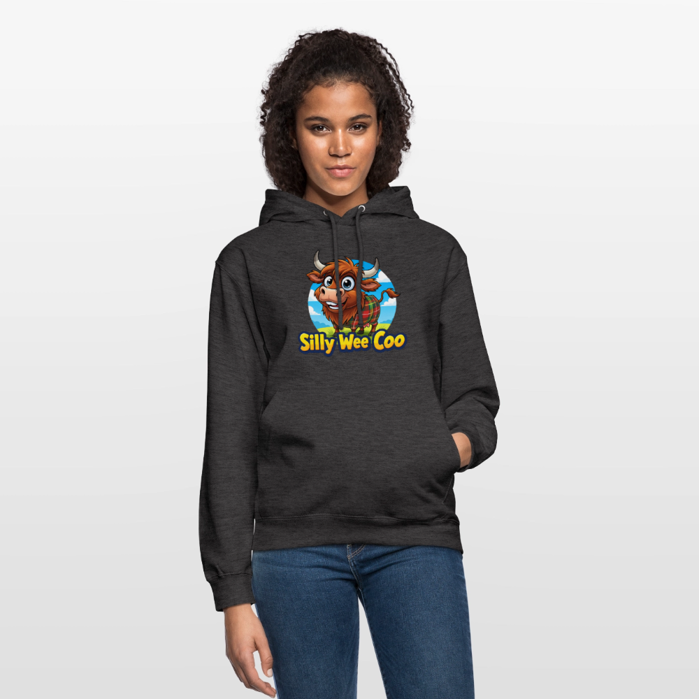 Official Silly Wee Coo Unisex Hoodie - charcoal grey