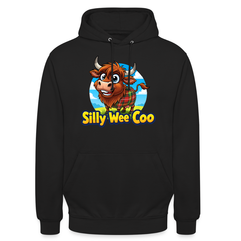 Official Silly Wee Coo Unisex Hoodie - black