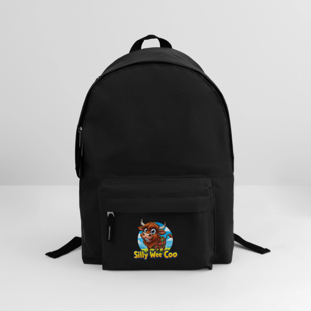 Silly Wee Coo Backpack - black