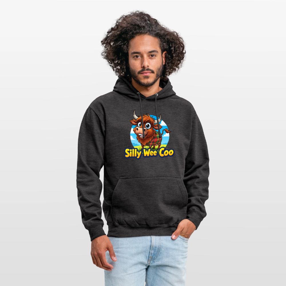 Official Silly Wee Coo Unisex Hoodie - charcoal grey