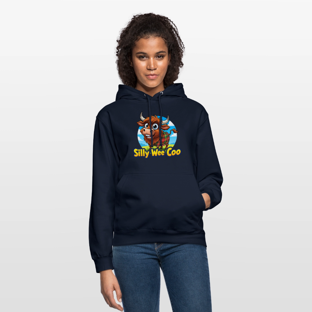 Official Silly Wee Coo Unisex Hoodie - navy