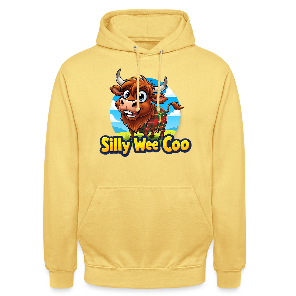 Official Silly Wee Coo Unisex Hoodie - lemon yellow