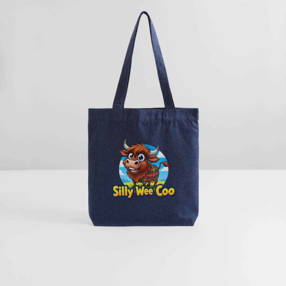Stanley/Stella Heavyweight Recycled Tote Bag - melange blue