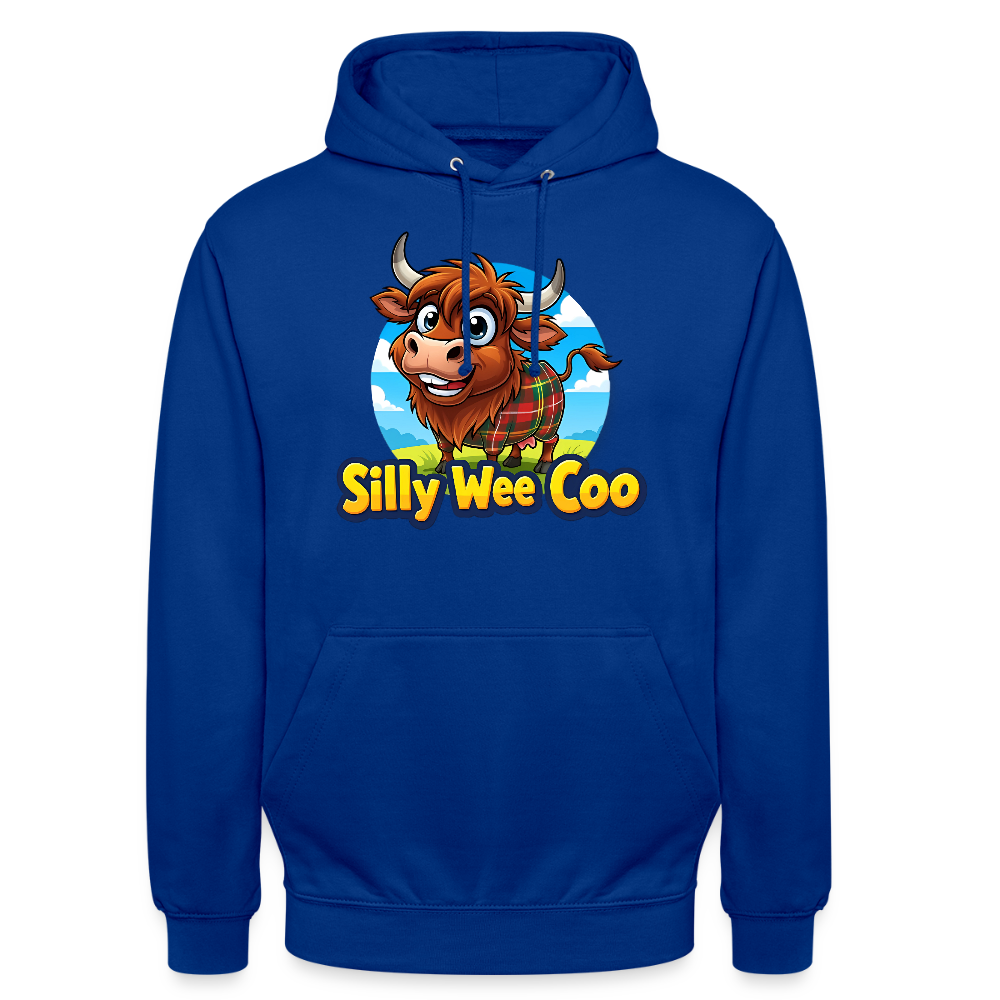 Official Silly Wee Coo Unisex Hoodie - bright royal