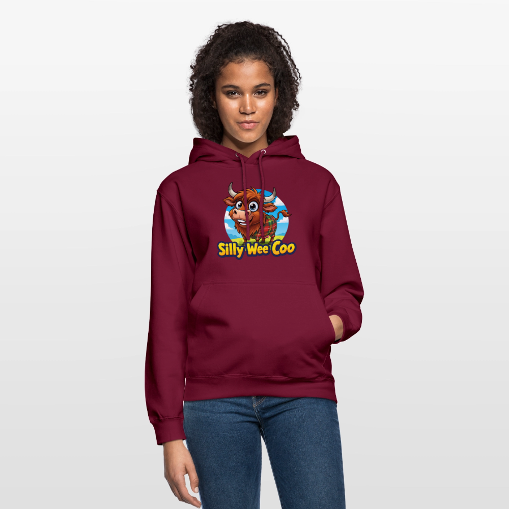 Official Silly Wee Coo Unisex Hoodie - bordeaux