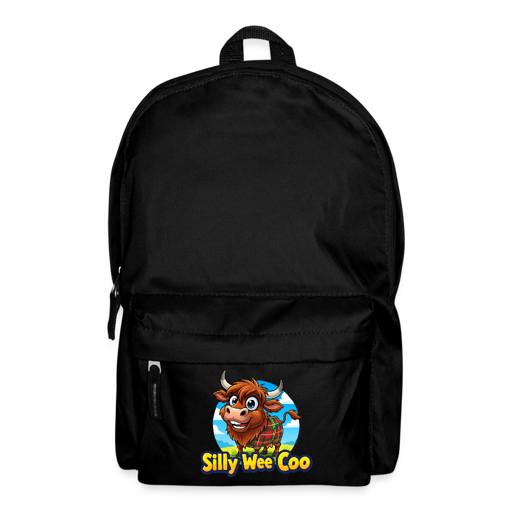 Silly Wee Coo Backpack - black