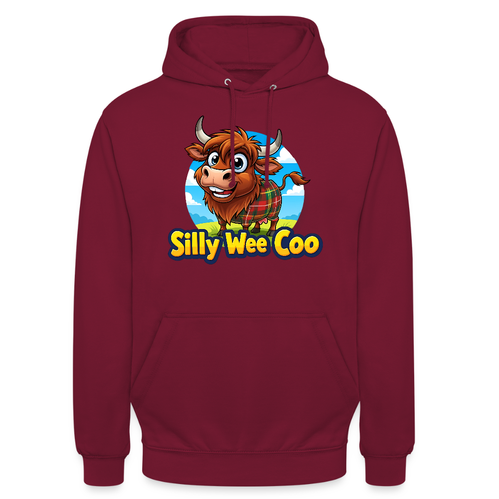 Official Silly Wee Coo Unisex Hoodie - bordeaux