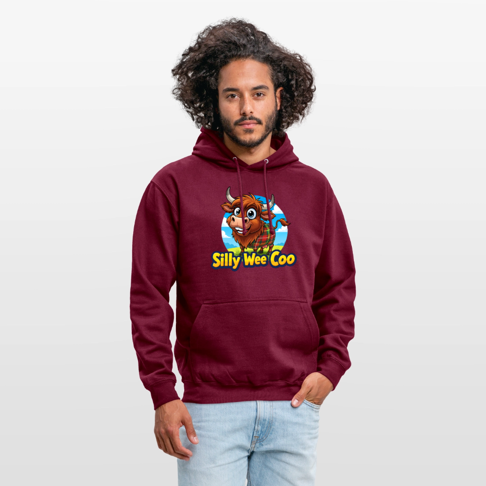 Official Silly Wee Coo Unisex Hoodie - bordeaux