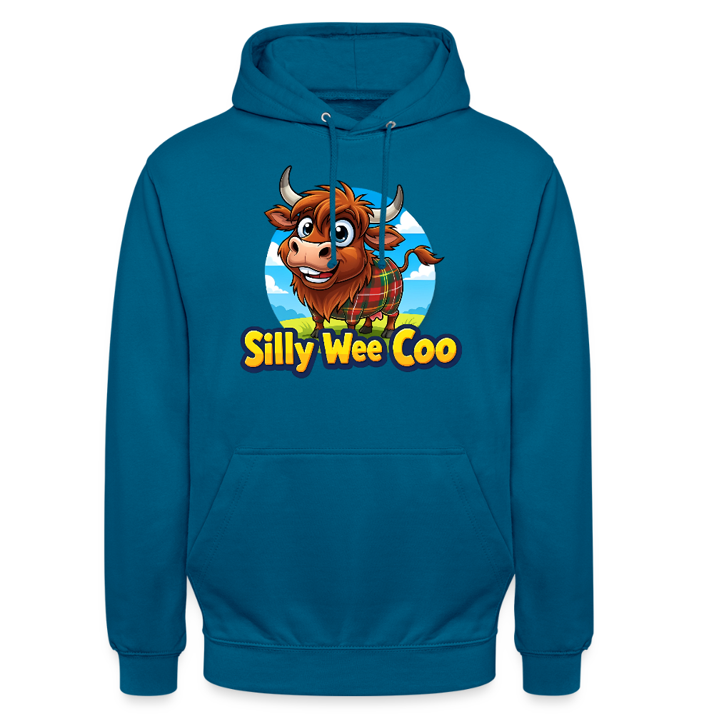 Official Silly Wee Coo Unisex Hoodie - deep sea blue 
