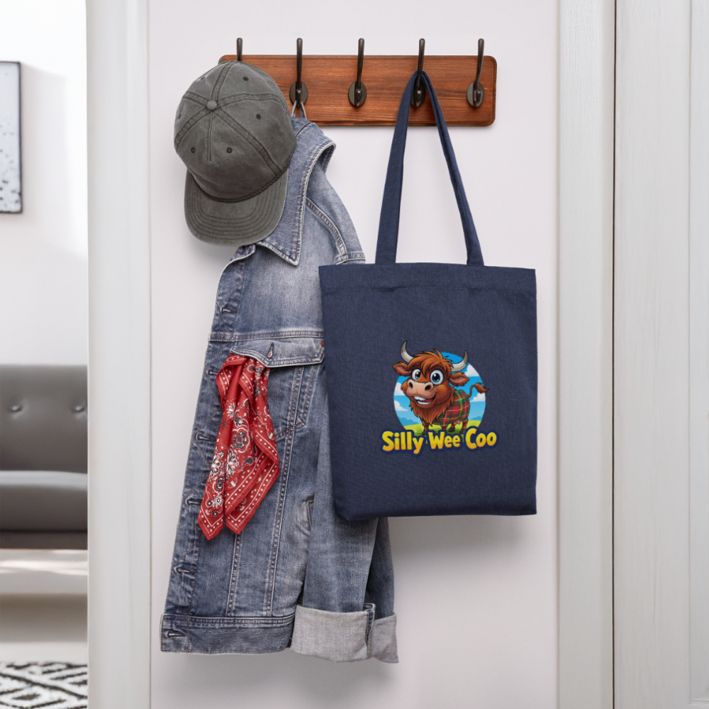 Stanley/Stella Heavyweight Recycled Tote Bag - melange blue