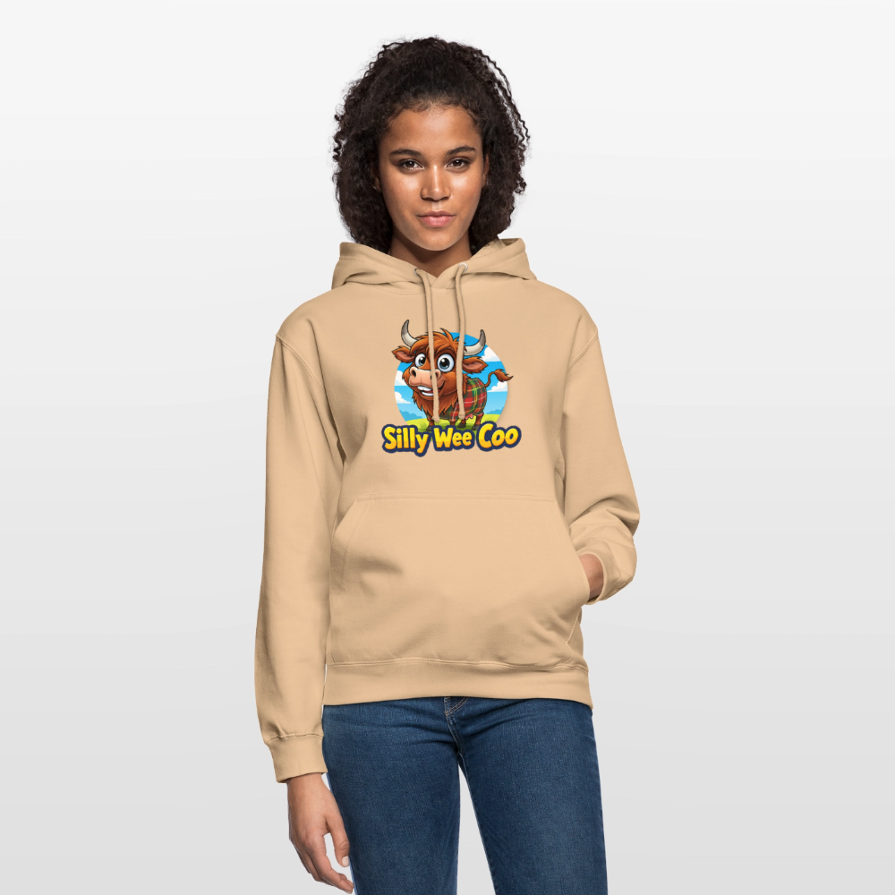 Official Silly Wee Coo Unisex Hoodie - peach